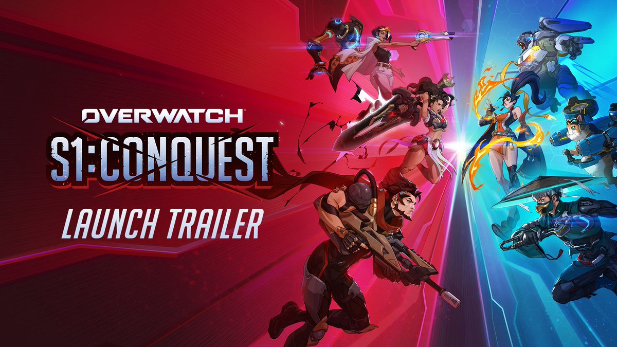 Five new heroes - and yes, that is a cat in a jetpack 🐱🚀 Overwatch S1: Conquest - Reign of Talon is coming February 10