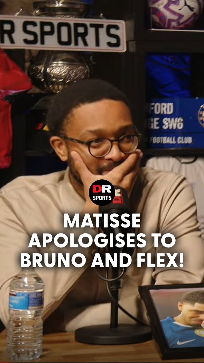 Matisse apologises to Bruno and the entire ManUtd fanbase for his tweet in 2024! 👀 #WeekendPreview #BrunoFernandes #ManUtd #Football