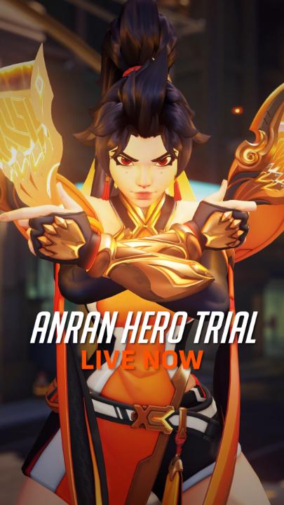 Think you can handle the heat with our newest Damage Hero? 🥵🪭 Anran’s Hero Trial is LIVE NOW! Jump in today before Season 1: Conquest starts on Feb 10 🐦‍🔥