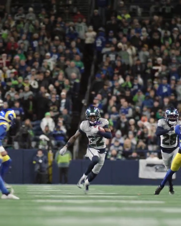 No speed like Shaheed speed 💨 Seattle Seahawks