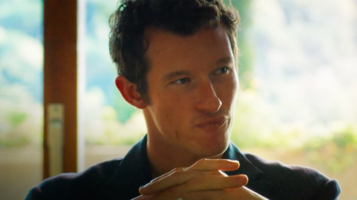 First look at Mubi's #RosebushPruning. Starring Callum Turner, Elle Fanning, Pamela Anderson, Riley Keough, and Lukas Gage.
