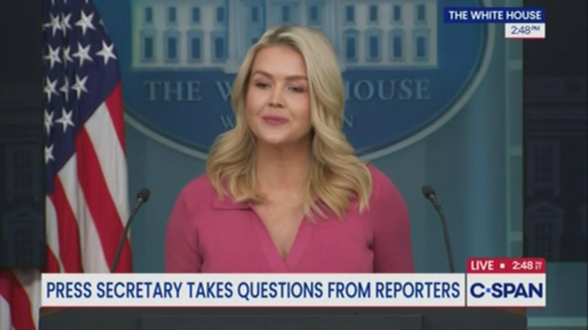 Q: Steve Bannon recently said, 'We're going to have ICE surround the polls come November.' Can you guarantee that ICE will not be around voting locations in November? Leavitt: I can't guarantee that an ICE agent won't be around a polling location in November. That's frankly a very silly hypothetical question