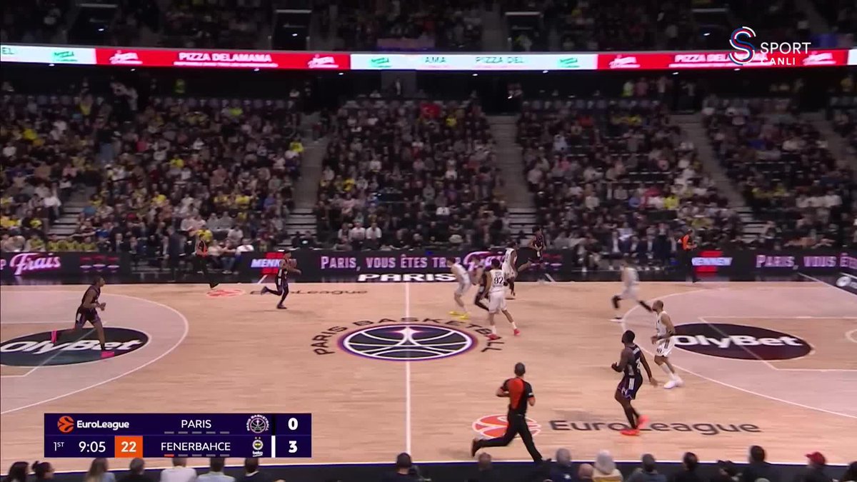 İşte Nicolo Melli ile bulduğumuz ilk sayılarımız! #YellowLegacy #EuroLeague