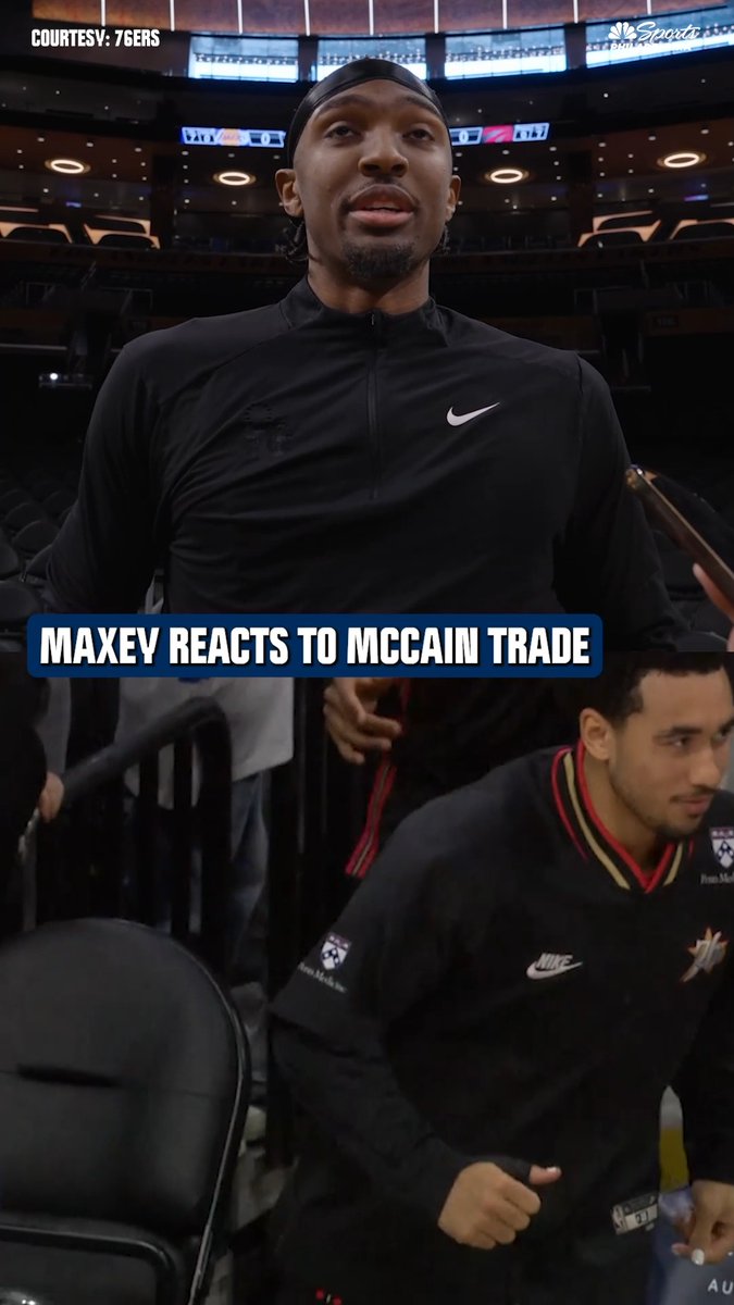 FUCKKK MAN MAXEY GETS EMOTIONAL OVER HIM… WHY DID YOU TRADE HIM 💔💔