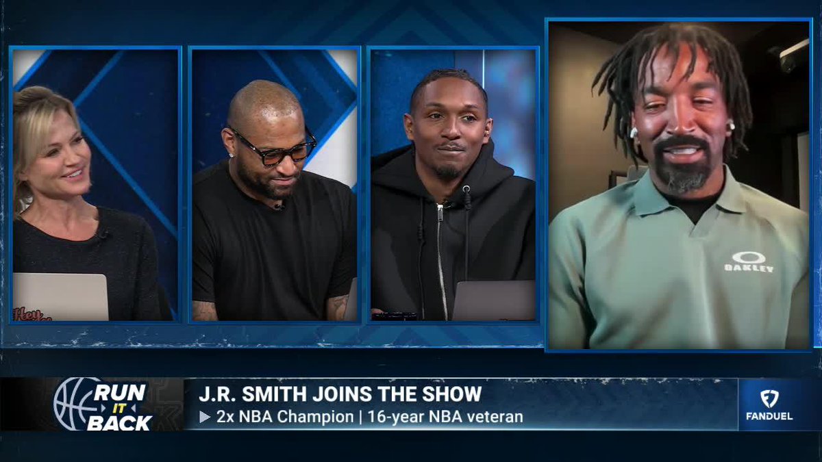 JR Smith says Trae Young + Anthony Davis make the Wizards an "automatic" playoff team 👀 "Especially in the East." Michelle Beadle | Lou Williams | DeMarcus Cousins | JR Smith
