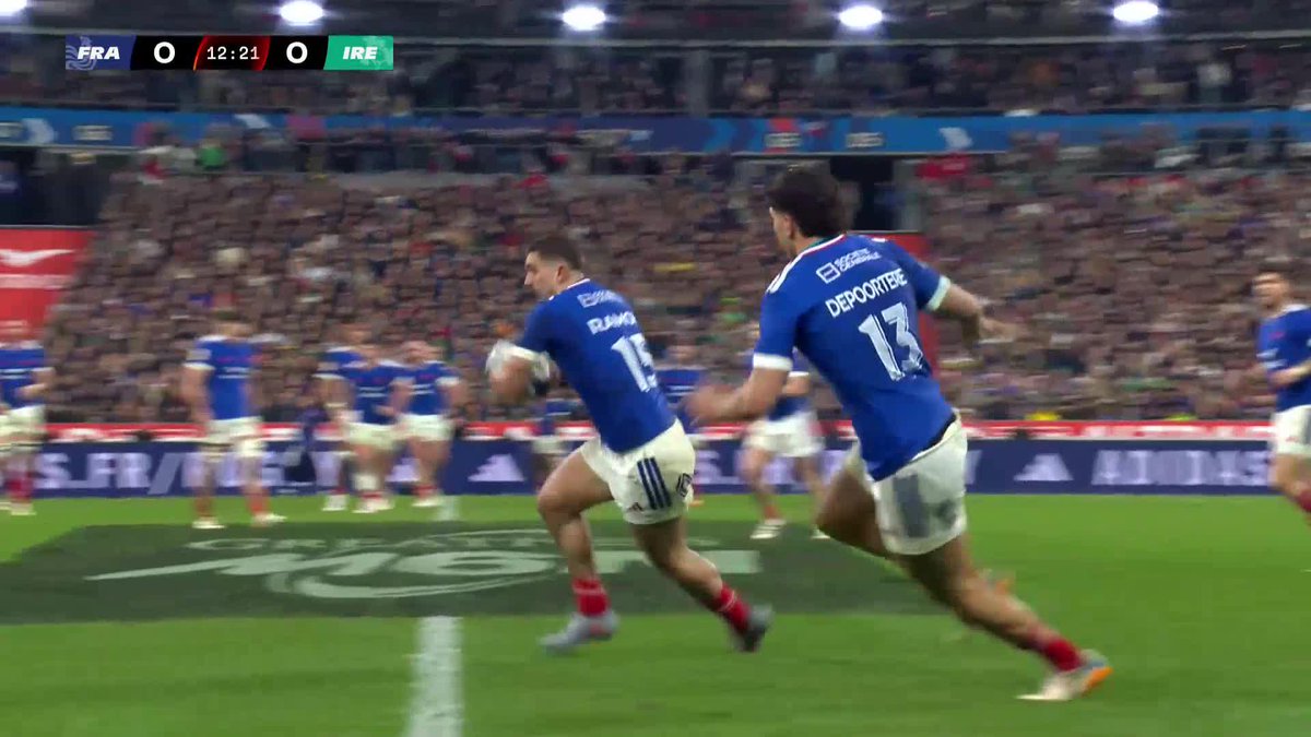 Louis Bielle-Biarrey! 🤯 #FRAvIRE #GuinnessM6N