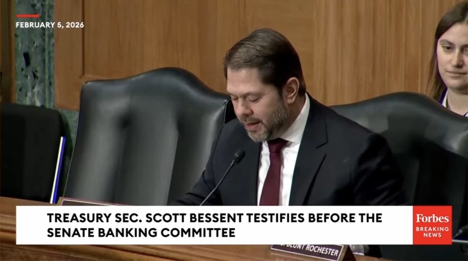 Sen. Gallego: Trump is suing your agency for $10 billion. Where would that $10 billion come from? Bessent: The general fund Sen. Gallego: So, taxpayers. Bessent: Yes