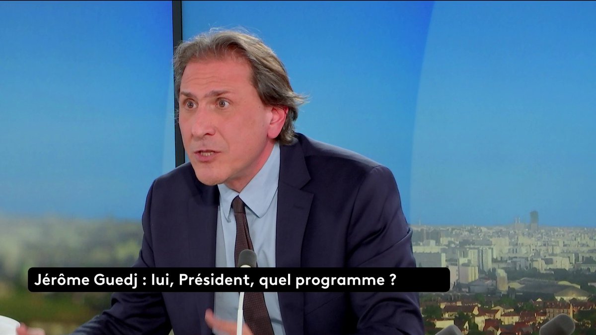 🇫🇷🇵🇸🇮🇱 INFO « Je suis un militant de la cause palestinienne et je suis un défenseur de l'État d'Israël » Le candidat à la présidentielle Jérôme Guedj se dit favorable à la reconnaissance de la Palestine.