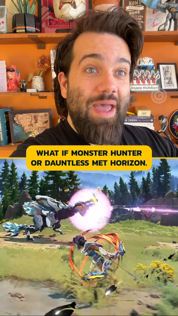What if Horizon Zero Dawn crossed over with Monster Hunter and Dauntless? You'd get Hunters Gathering.