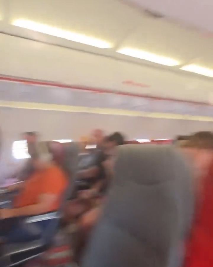 Mid-flight she announces: “My husband is cancer-free!” Plane erupts in smiles, cheers, happy tears. ❤️ Proof that good news spreads like light. ☺️