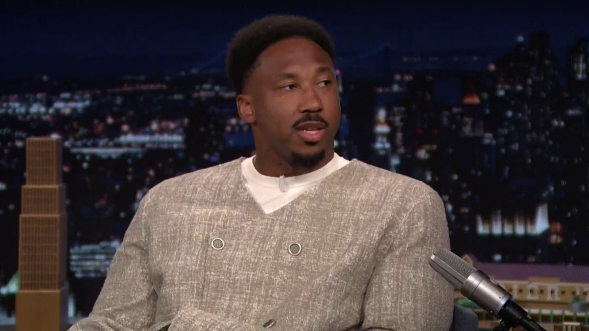 .Myles Garrett is rooting for the Seattle Seahawks to win the Super Bowl! #FallonTonight #SBLX