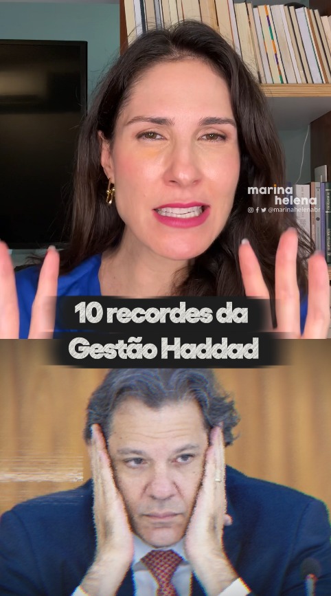Haddad vai embora, mas a conta fica com você. Veja 10 recordes da sua gestão. Compartilhe!