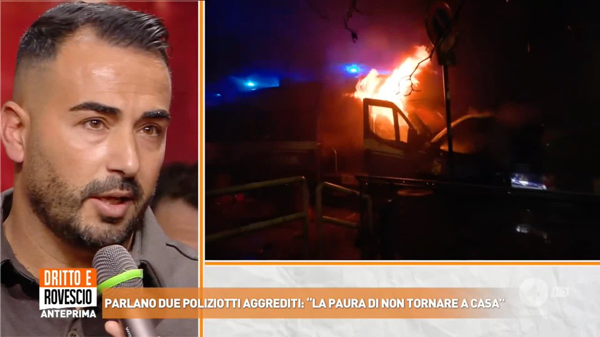 "In 15 anni non ho mai visto un attacco così feroce, con una cattiveria allucinante. Volevano farci male!" A parlare è uno dei poliziotti che si trovava a #Torino durante gli scontri. #drittoerovescio