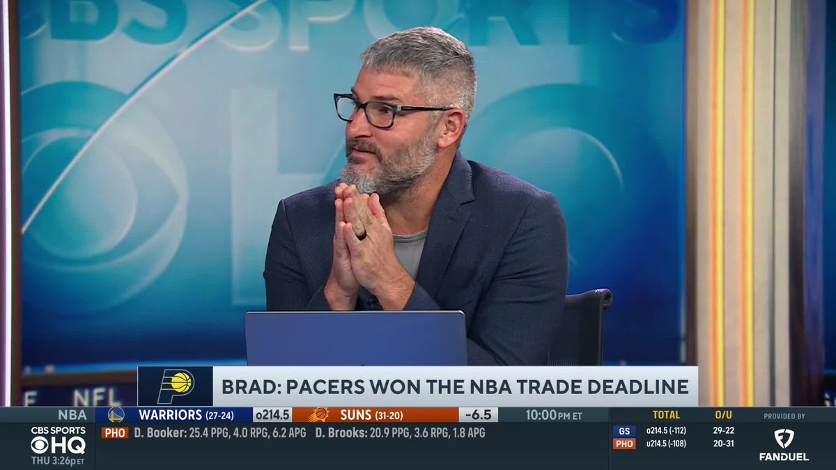 "I think [Ivica] Zubac is one of the three or four players in the league that people who don't follow the league, have NO idea how good he is." Brad Botkin biggest trade deadline winner: Pacers.