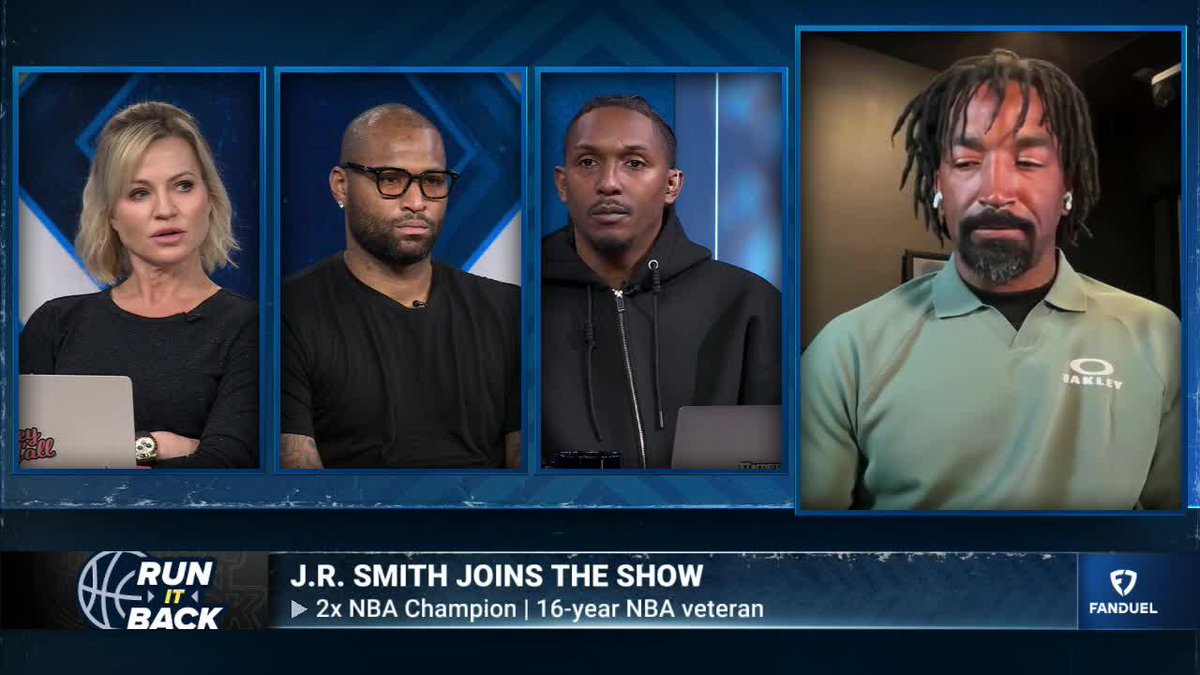 "You are the first person I've ever heard call him 'Louis.'" 🤣 Time will tell if JR Smith &amp; his golf simulator get Lou Williams to pick up the clubs ⛳ Michelle Beadle | Lou Williams | DeMarcus Cousins | JR Smith