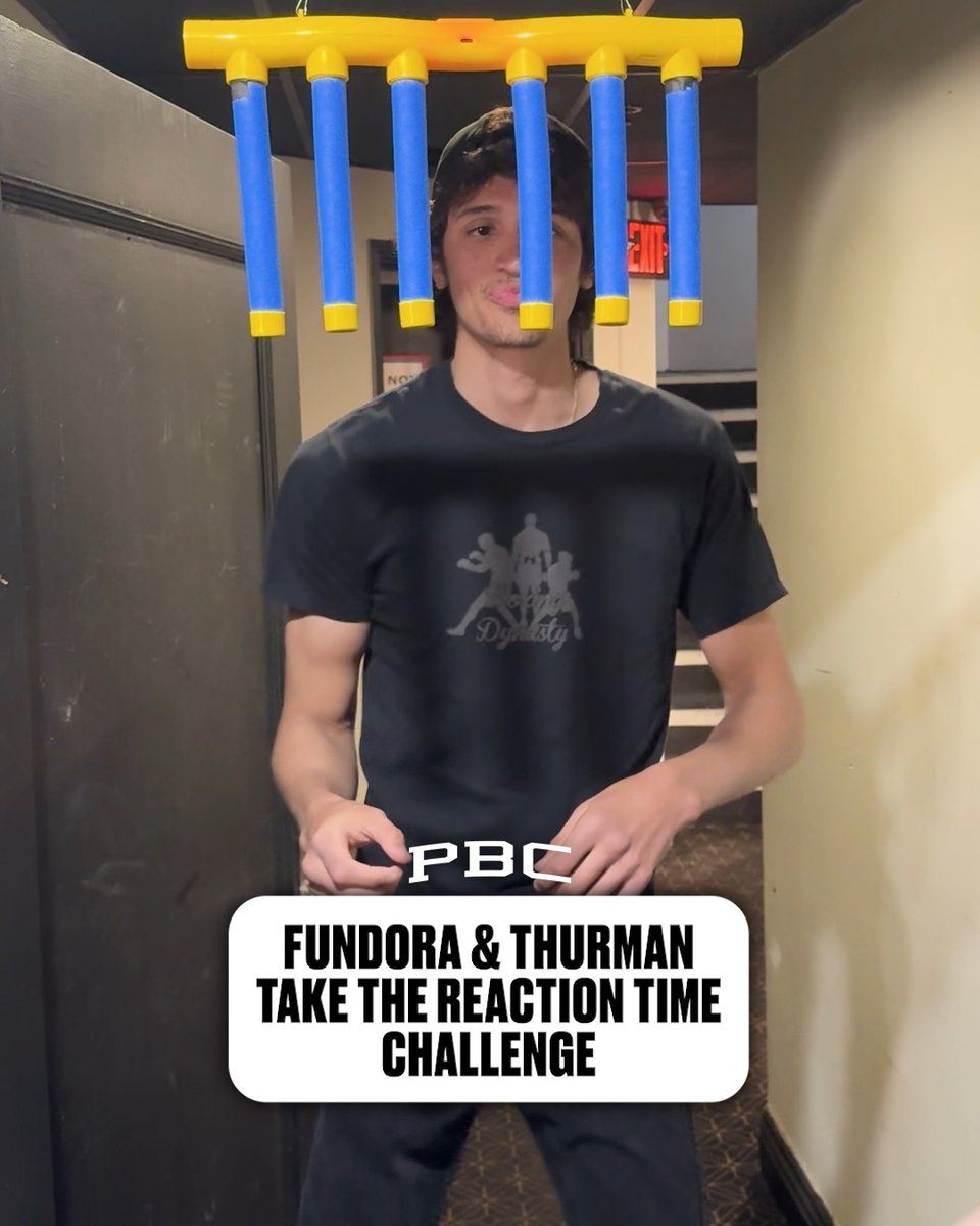 We put Sebastian Fundora and Keith Thurman Jr.'s reaction time to the test! 🥊💨