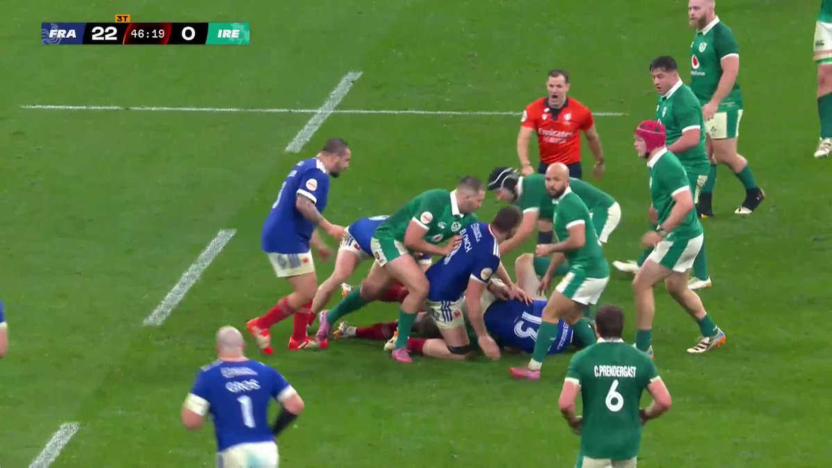 Thomas Ramos doing Thomas Ramos things and somehow it just works! #FRAvIRE