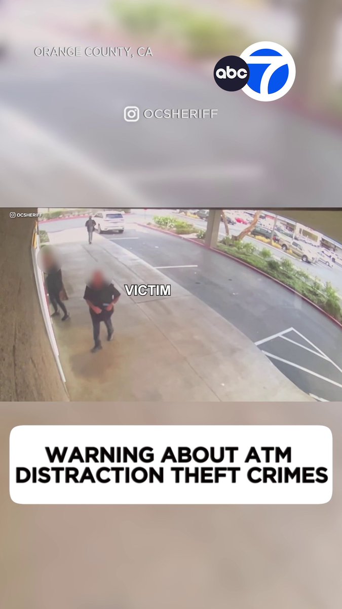 The Orange County Sheriff's Department is sounding the alarm on what they're calling distraction theft crimes. According to a post shared on the department's Instagram, three Romanian nationals were arrested in a distraction theft crime operation involving several counties and at least a dozen victims across California.