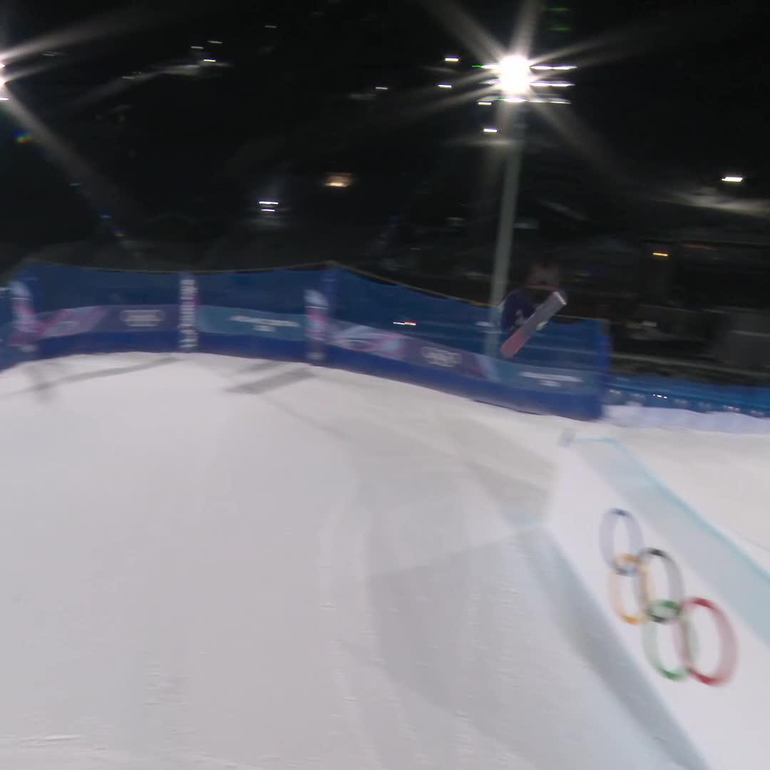 Ollie Martin is the only American to qualified for the Men’s Big Air final. 👏🇺🇸