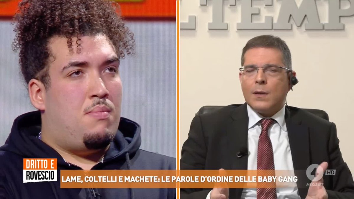"Come vi permettete di dire che la Polizia è una minaccia? La minaccia sarete voi!" Daniele Capezzone a #drittoerovescio