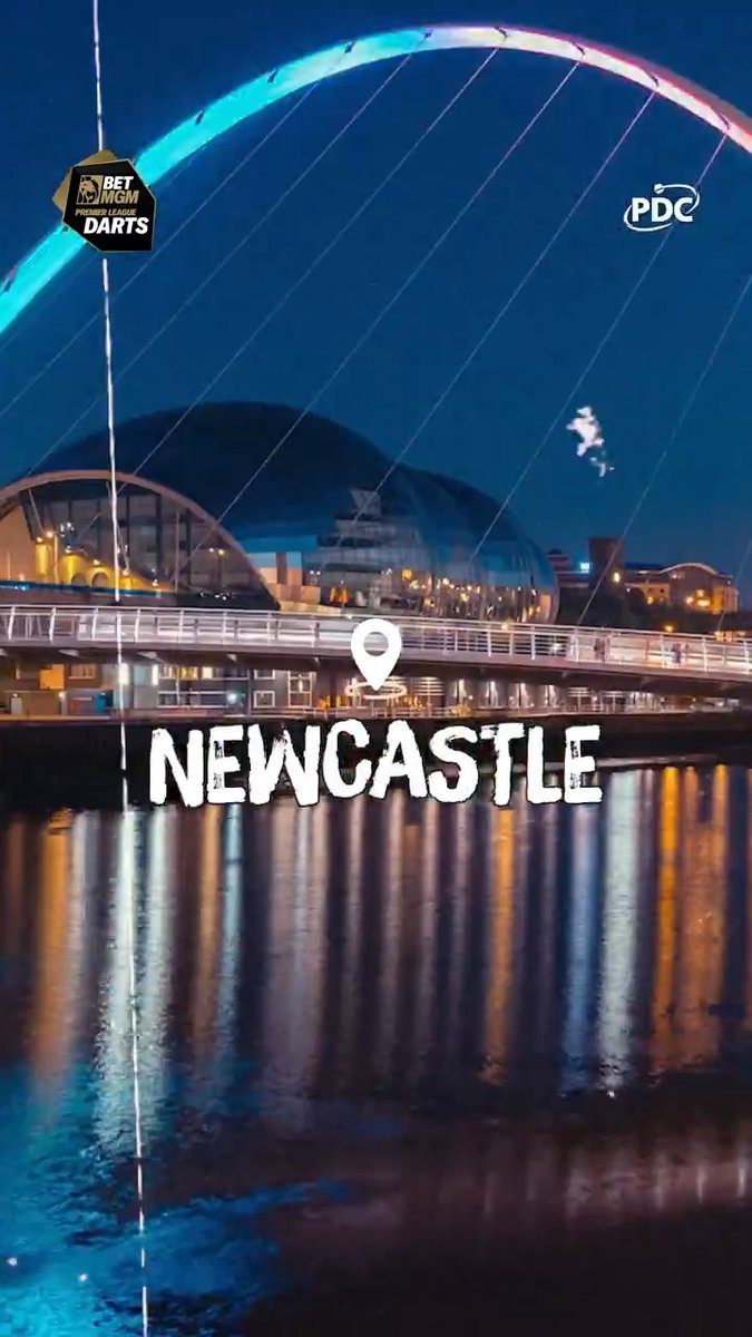 Night One on Tyneside. 🤩 #PLDarts
