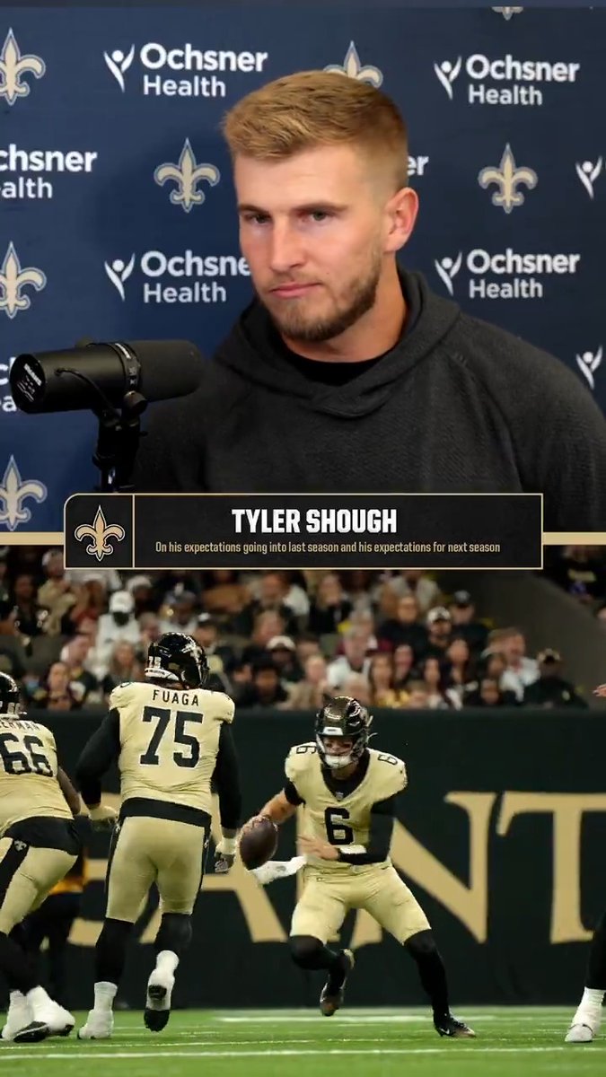 "You gotta get 1% better every day ... We gotta keep going. We feel the sense of urgency, we feel what we're capable of, now we go out there and do it." AP OROY Finalist Tyler Shough catches up with John DeShazier on his expectations for next season