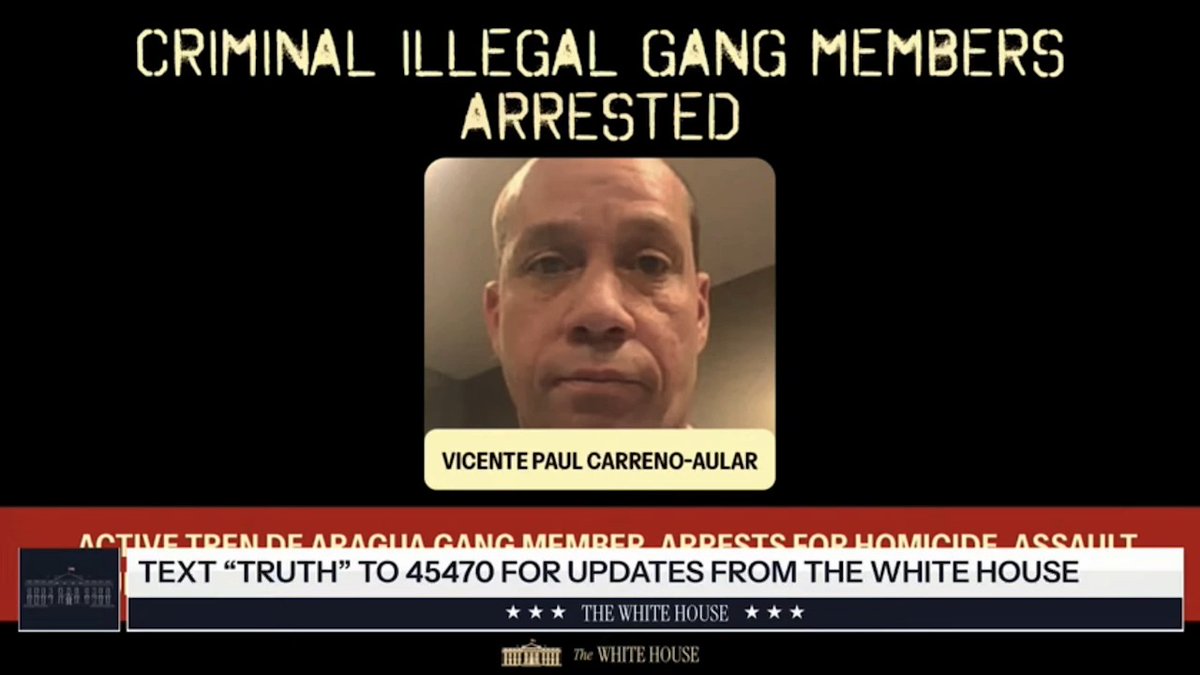 President Trump has empowered the brave men and women of U.S. Immigration and Customs Enforcement and Homeland Security to remove the WORST of the WORST criminal illegal aliens from our streets. WATCH as Karoline Leavitt Karoline Leavitt shows some of the violent illegal alien gang members were allowed to roam our streets!