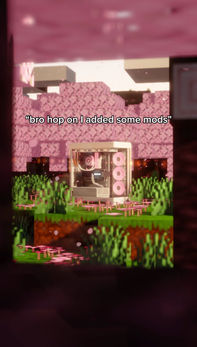 can't wait to show the villagers minecraft 🔥 #corsair
