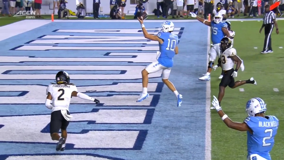 THREE MINUTES OF UNINTERRUPTED DRAKE MAYE Carolina Football HIGHLIGHTS 🔥