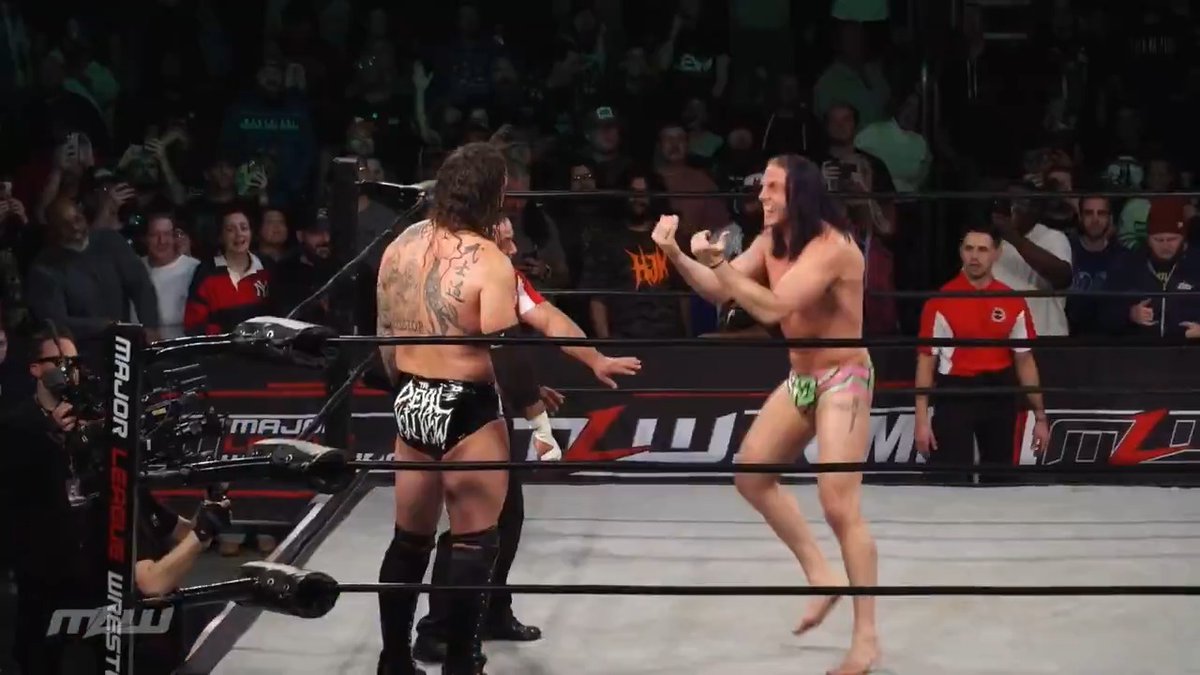 The No. ✌️ entrant in the Battle RIOT? The ✌️ time Battle RIOT winner himself, Matthew Riddle, Matt Riddle! Watch NOW ▶️