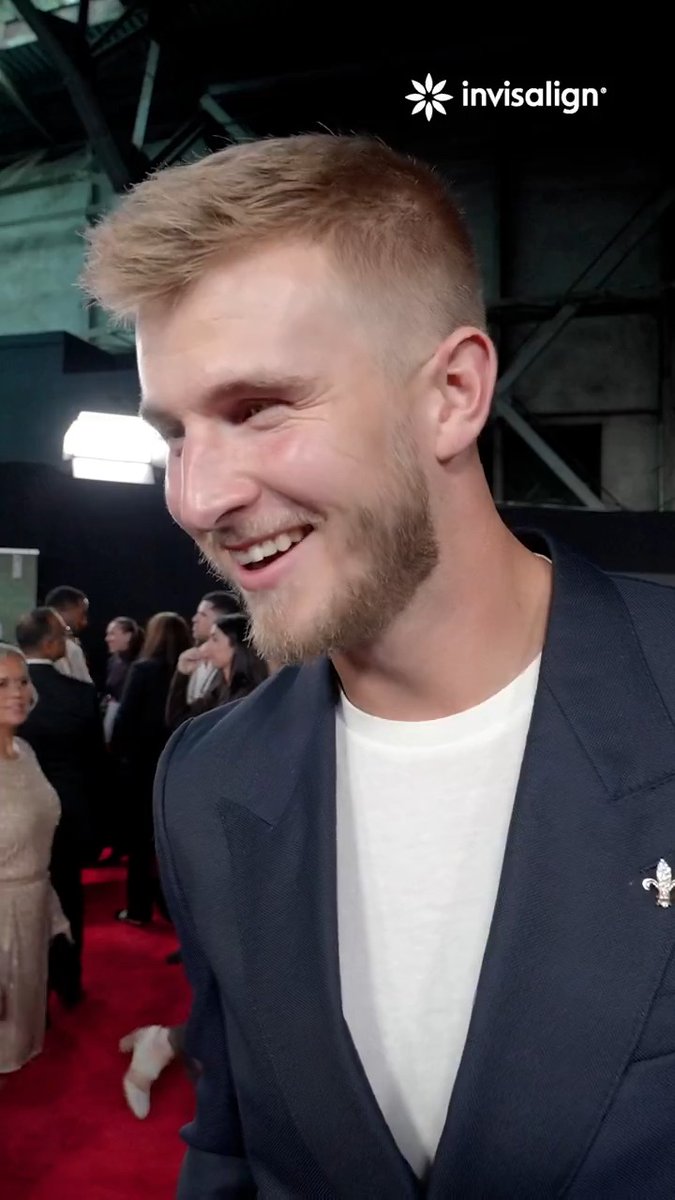 A whirlwind of a week for Tyler Shough but it's still all smiles 😁 Tyler Shough | Invisalign