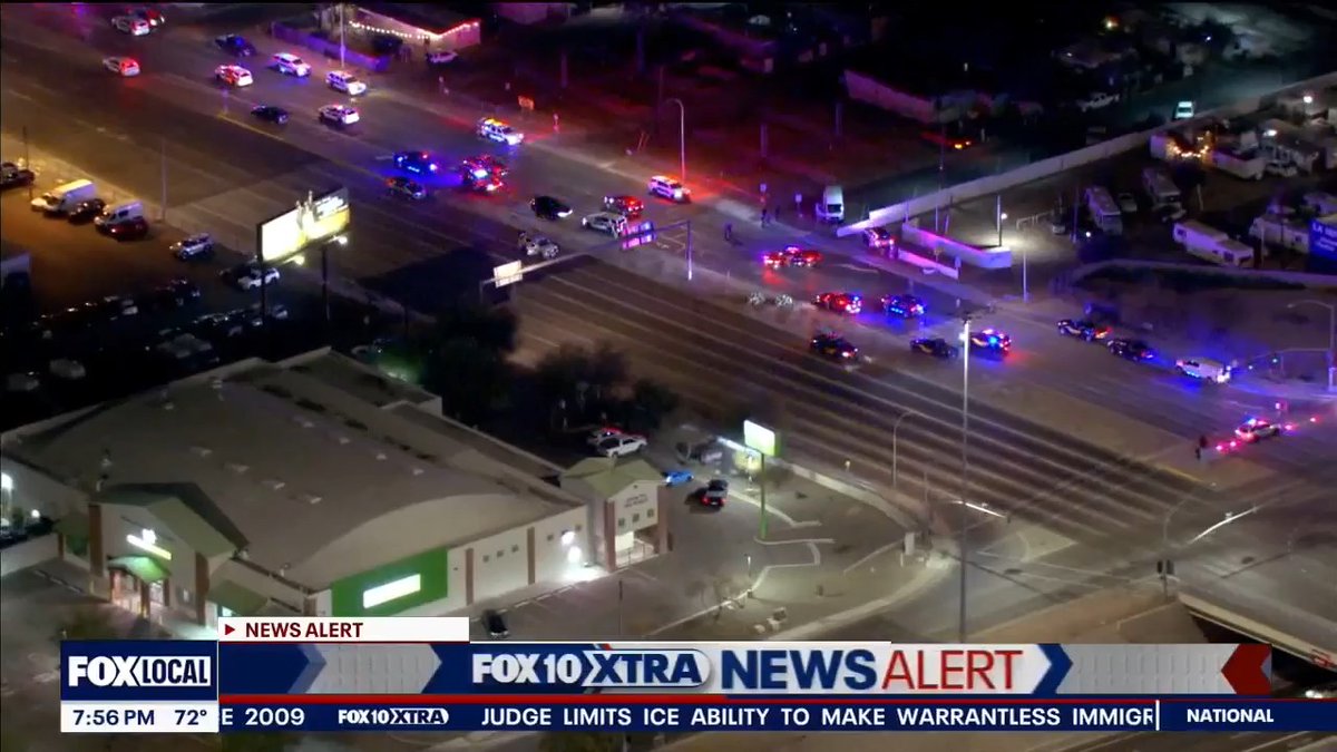 🚨 HAPPENING NOW: There's a major law enforcement presence right now at I-17 and Indian School Road in Phoenix. We're working to learn more about what's happening. Stick with FOX 10 Phoenix for updates.