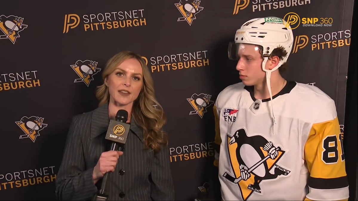 Kindy on Avery Hayes: "Such a hard working kid, and great to see him get a call-up and make the most of it." Hailey Hunter | #LetsGoPens
