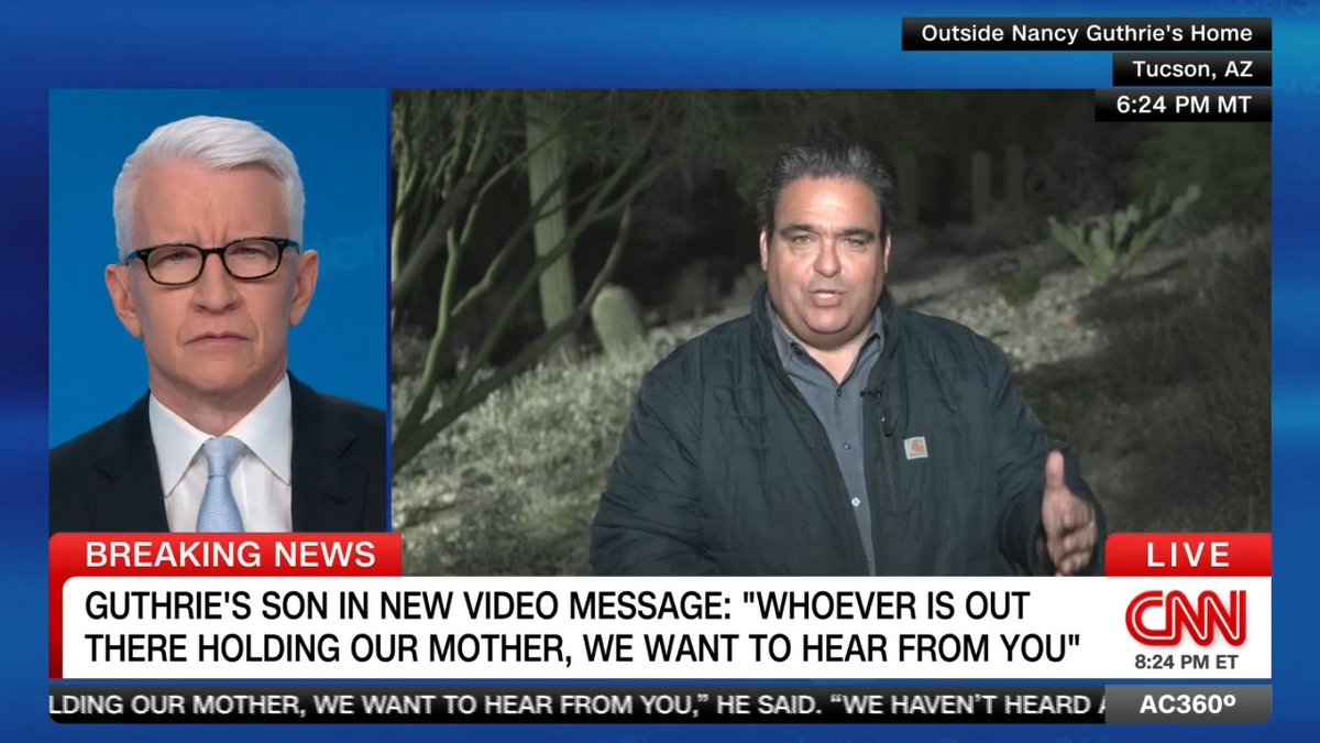 CNN's Ed Lavandera spoke with Pima County Sheriff about the investigation into Nancy Guthrie's disappearance.