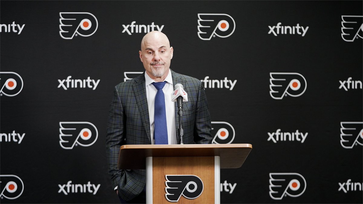 Head coach Rick Tocchet met with the media following #OTTvsPHI.