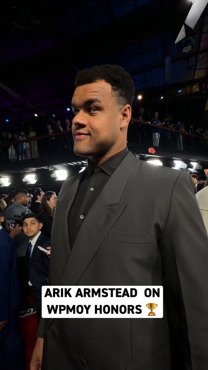 Next man up 🙌 #WPMOY | #NFLHonors