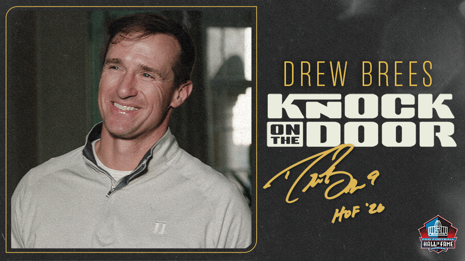 🚨🚨HEARTWARMING MOMENT🚨🚨 When iconic #Saints quarterback Drew Brees found out that he is heading to the Pro Football Hall of Fame. Tears watching this. Brees is one of the greatest players on and off the field in our sport. What a moment.