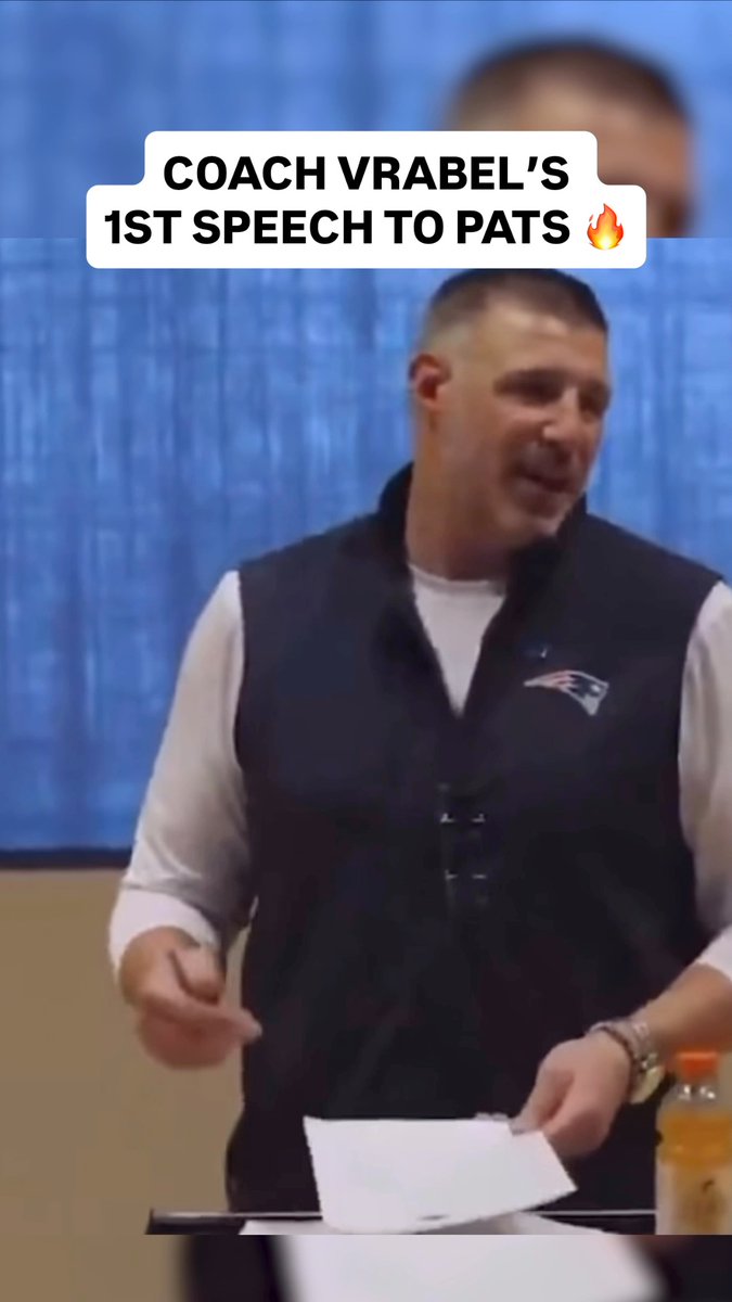 How to build a championship culture? Coach Mike Vrabel's first speech to his team: 1. respect the team 2. be present 3. be on time 4. focus and do not be distracted 5. help build a proud program 6. develop a habit of winning 7. create unique identity