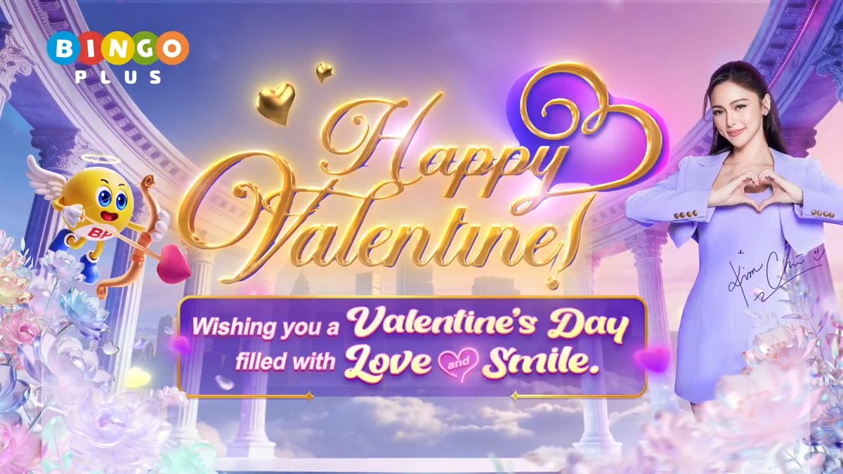 Wala mang ka-date, basta may BingoPlus, laging may chance sa 'The One' (Jackpot)! Isang matamis na Valentine's Day sa inyong lahat! Spread the love and keep those smiles winning!💘