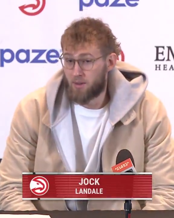 Drove 5.5 hours to score 26 points in his Hawks debut 🛻