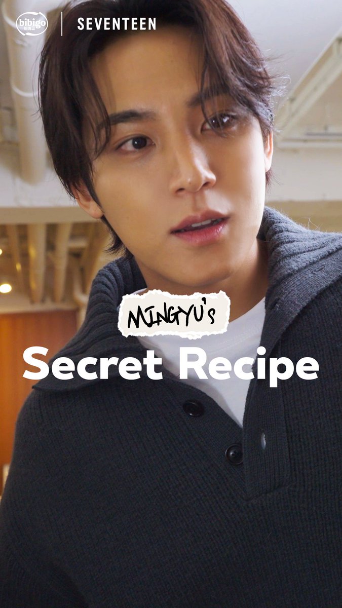 Enjoying bibigo in MINGYU style 👀 Something special is coming 👀 #bibigo_SEVENTEEN #TasteWhatsBeyond #SEVENTEEN #bibigo #LiveDelicious #MINGYU