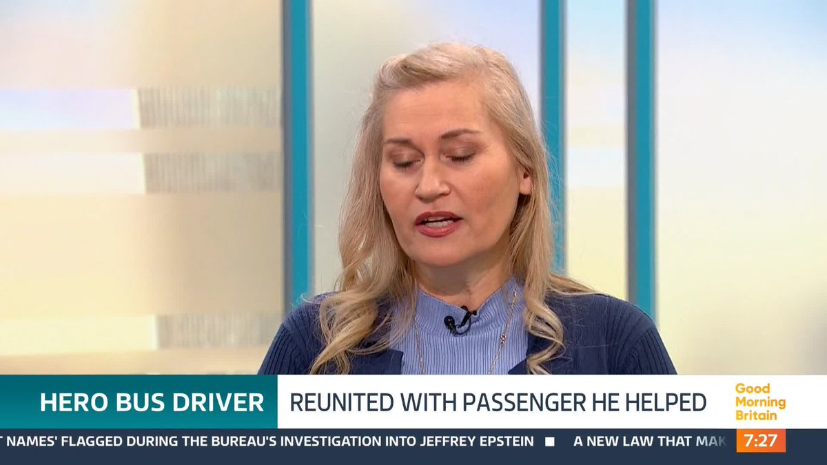 Hero bus driver Mark Hehir told this programme on Monday how he was sacked after chasing down a thief who stole a passengers necklace. He's now been reunited with the victim he helped. Katalin Kaszas and Mark were invited to parliament and met with the Tory Leader Kemi Badenoch.