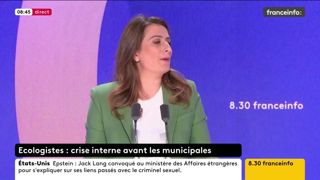 🔴 Municipales : LFI déstabilise les Écologistes ?➡️"Ils ont décidé de partir contre presque tous les maires écologistes. [...] Ceux qui passent plus de temps à taper sur la gauche plutôt que sur la droite et l'extrême droite qui menace, c'est irresponsable", dit Marine Tondelier