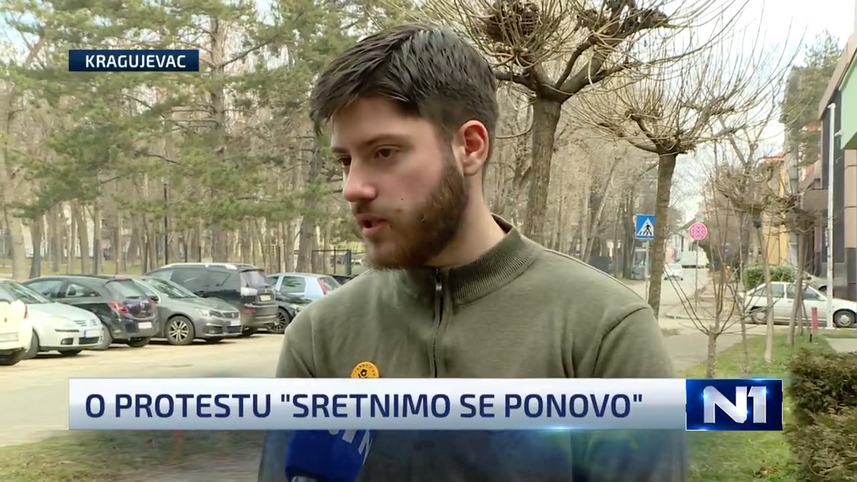 Studenti u blokadi iz Kragujevca objavili su mesto gde će se na Sretenje, 15. februara, održati veliki skup - a to je Orašac kod Aranđelovca. Student Mihajlo Milovanović za N1 kaže da je najpre planirano da skup ujutru bude u Kragujevcu, a zatim da se automobilima ide i u Orašac.