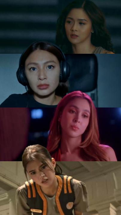 Face card ang labanan? May pambato na agad kami 😜 #KimChiu #NadineLustre #MarisRacal #JuliaBarretto #FitCheck #Linlang #Deleter #Roadkillers #SimulaSaGitna #ExpensiveCandy