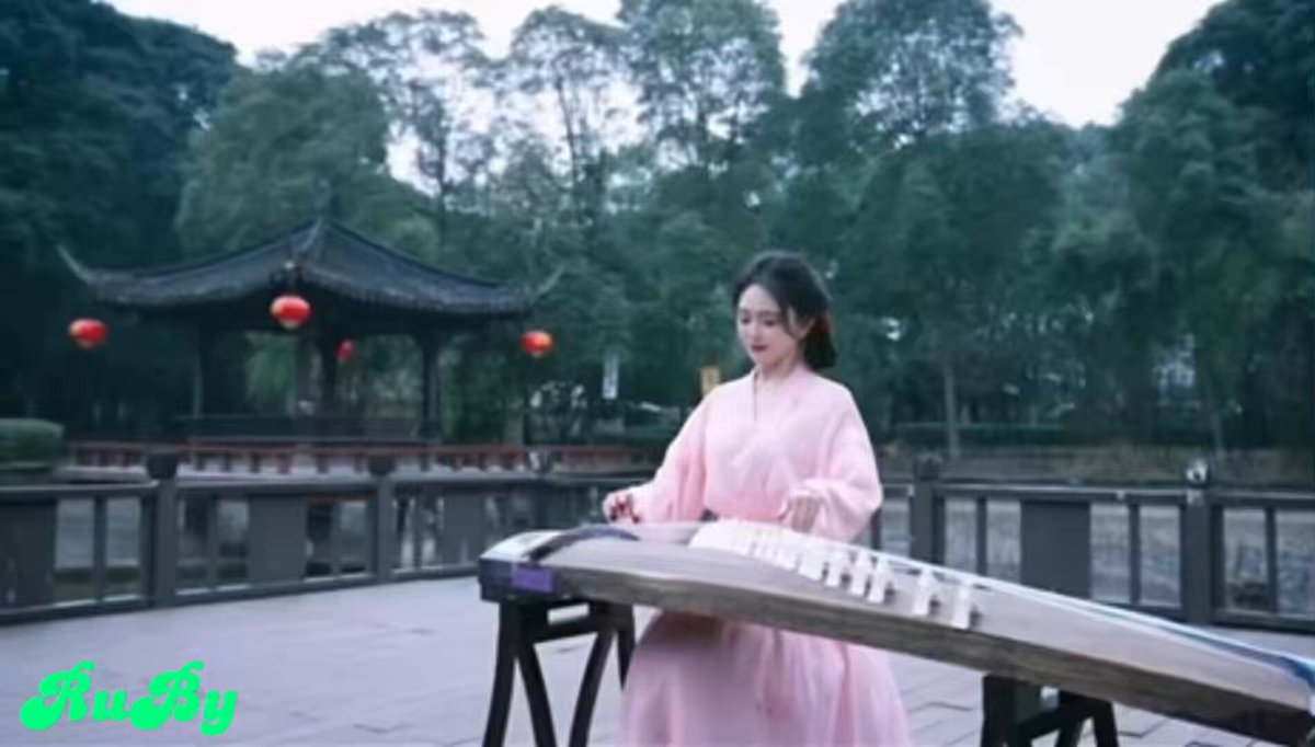 👩🏻‍🎨 Pink hanfu, guzheng, a moment of serenity. 🌸🎶 Finding peace in the chaos with ALLDEX 💞🫶 #Hanfu #Guzheng #AncientMusic #Serenity #ChineseTraditional