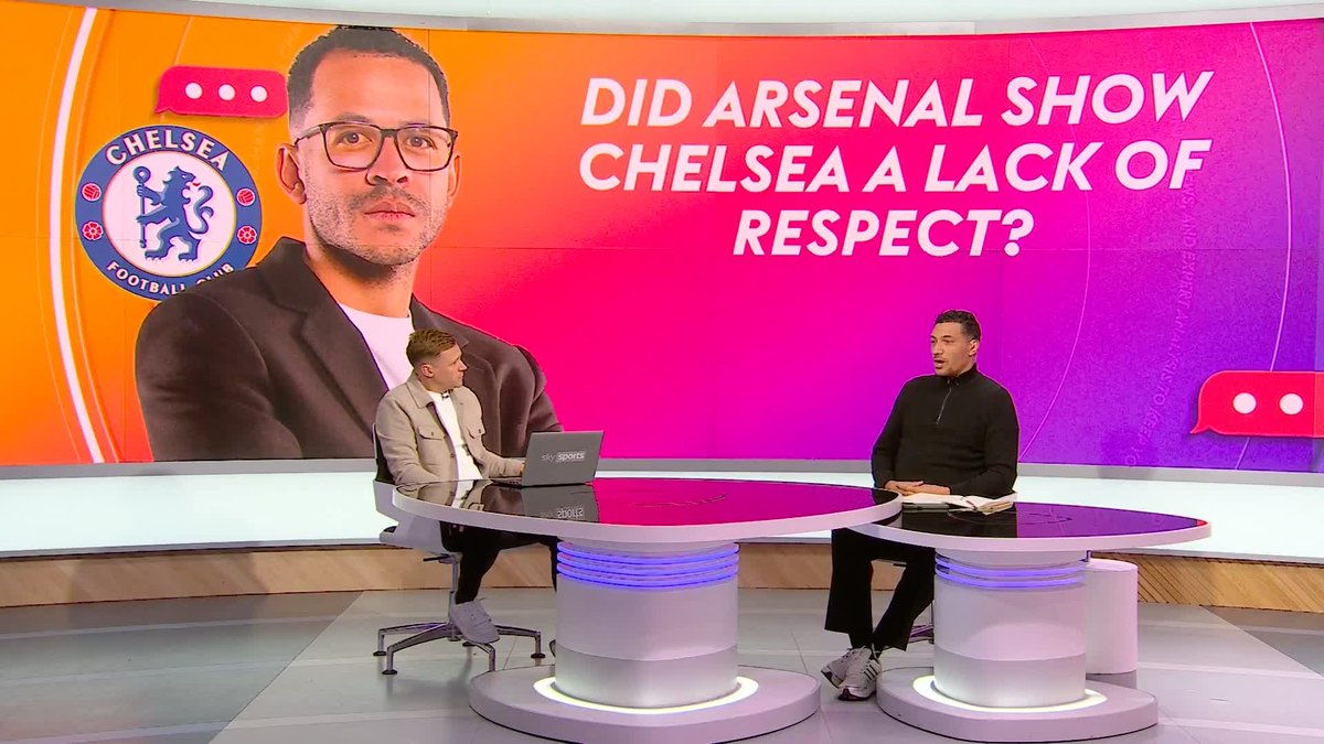 "It happens in every single game" 🗣️ Jay Bothroyd doesn't believe Arsenal showed disrespect to Chelsea following Liam Rosenior claims but understands his frustrations 🔵 #skysportsfc