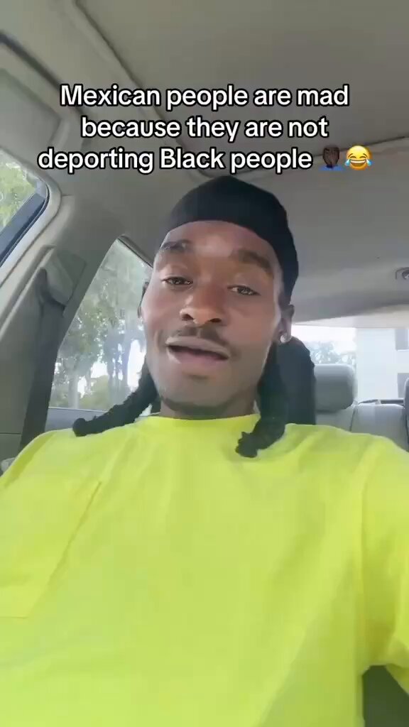 Mexicans are Mad Because Black Americans Can’t Be Deported🤔 Thoughts?
