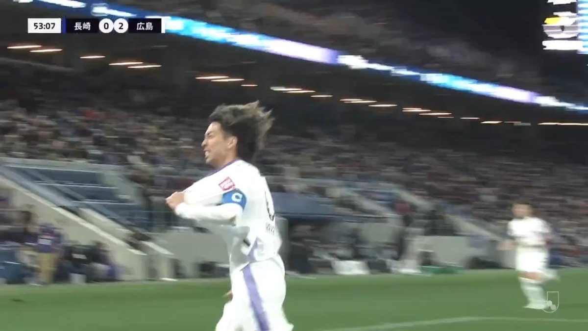 開幕戦からゴールラッシュ🏹🏹🏹 🎦 ゴール動画 🏆 明治安田J1百年構想リーグ 地域リーグラウンド 第1節 🆚 長崎vs広島 🔢 0-3 ⌚️ 54分 ⚽️ 川辺 駿(広島) #Jリーグ