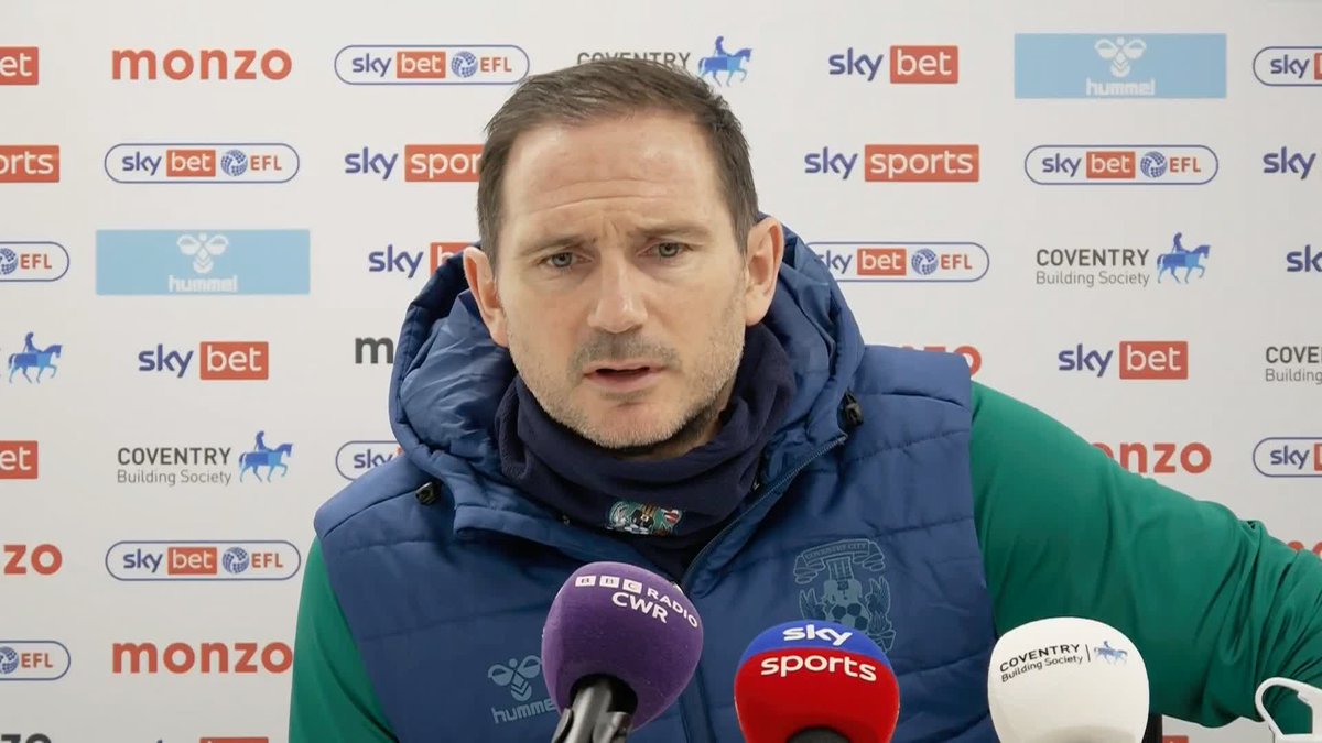 "It's something that was probably expected" 🗣️ Frank Lampard on Coventry's recent dip in form ahead of their clash against Oxford Utd ⚽️